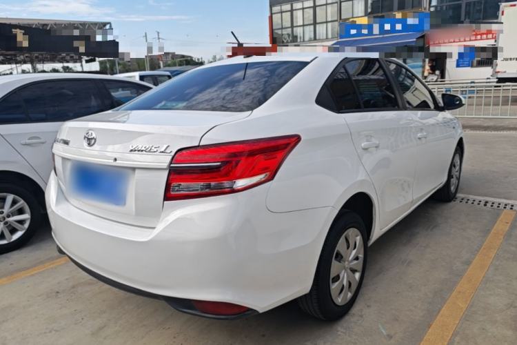 Used Toyota YARiS L Zhi Xiang 2017 1.5E CVT Dynamic Edition Rear Right 45 Deg