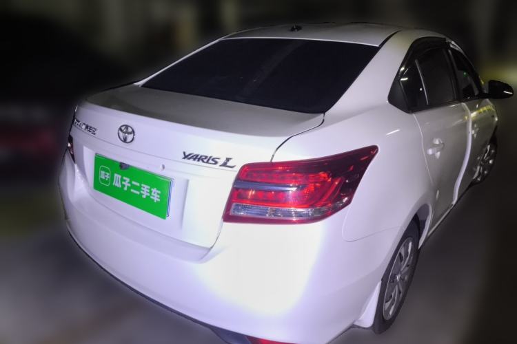 Used Toyota YARiS L Zhi Xiang 2017 1.5E CVT Dynamic Edition Rear Right 45 Deg
