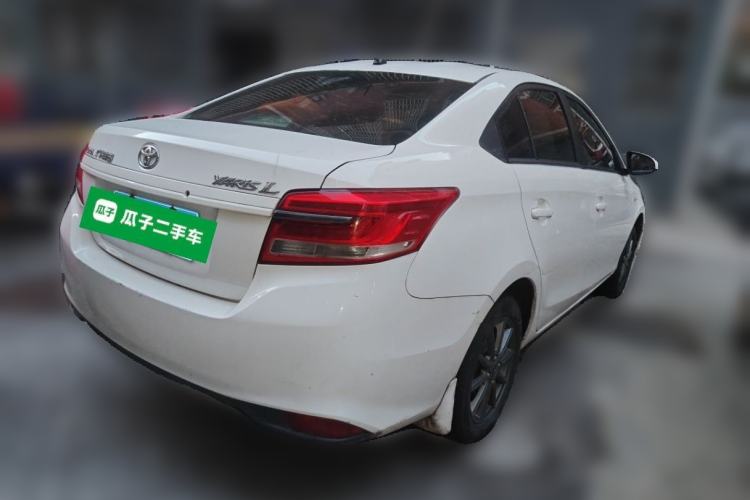 Used Toyota YARiS L Zhi Xiang 2017 1.5E CVT Dynamic Edition Rear Right 45 Deg