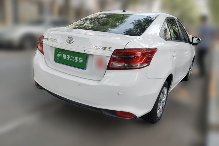 Used Toyota YARiS L Zhi Xiang 2017 1.5E CVT Dynamic Edition Rear Right 45 Deg