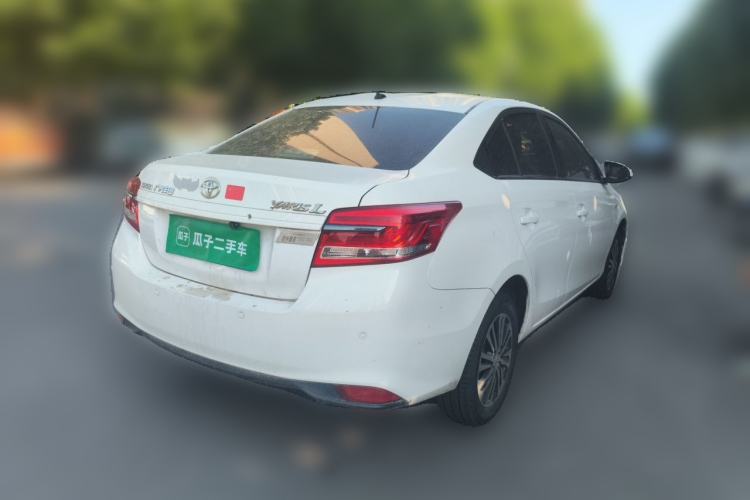 Used Toyota YARiS L Zhi Xiang 2017 1.5E CVT Dynamic Edition Rear Right 45 Deg