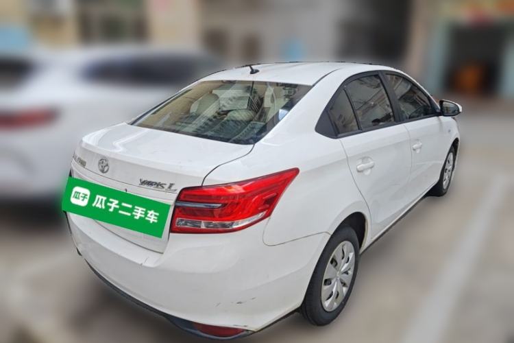 Used Toyota YARiS L Zhi Xiang 2017 1.5E CVT Dynamic Edition Rear Right 45 Deg