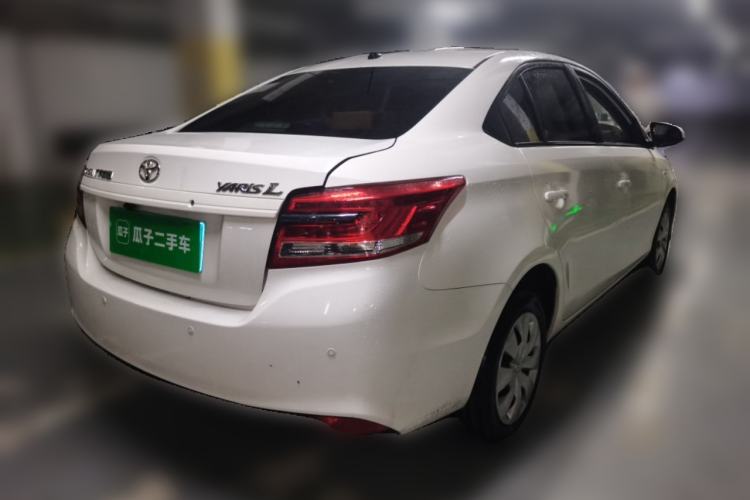 Used Toyota YARiS L Zhi Xiang 2017 1.5E CVT Dynamic Edition Rear Right 45 Deg