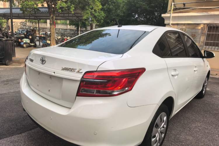 Used Toyota YARiS L Zhi Xiang 2017 1.5E CVT Dynamic Edition Rear Right 45 Deg