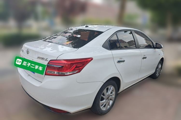 Used Toyota YARiS L Zhi Xiang 2017 1.5G Manual Xuan Dong Edition Rear Right 45 Deg