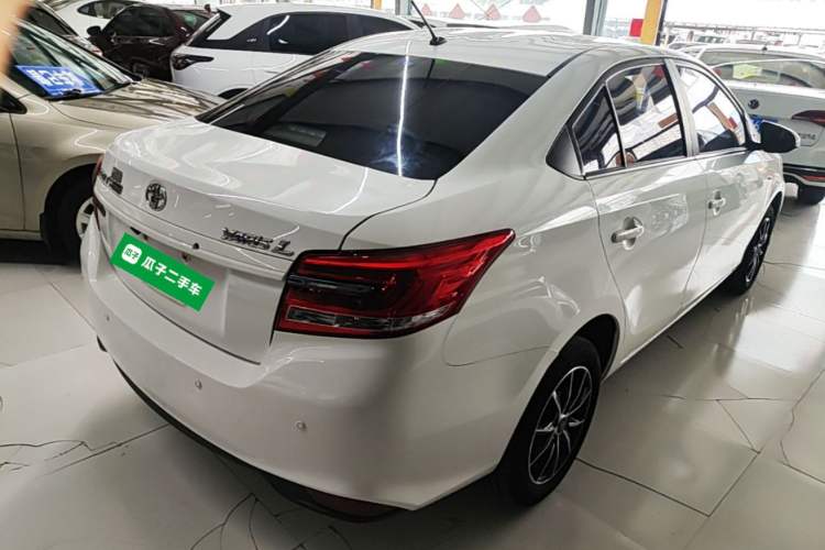 Used Toyota YARiS L Zhi Xiang 2017 1.5E CVT Dynamic Edition Rear Right 45 Deg