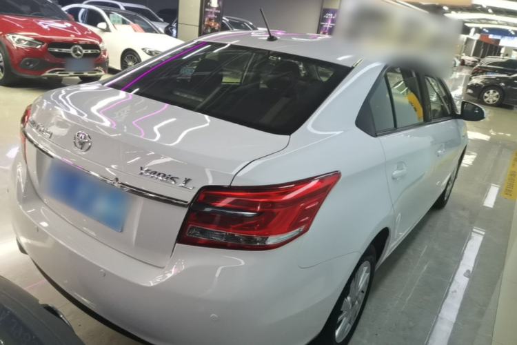 Used Toyota YARiS L Zhi Xiang 2017 1.5E CVT Dynamic Edition Rear Right 45 Deg