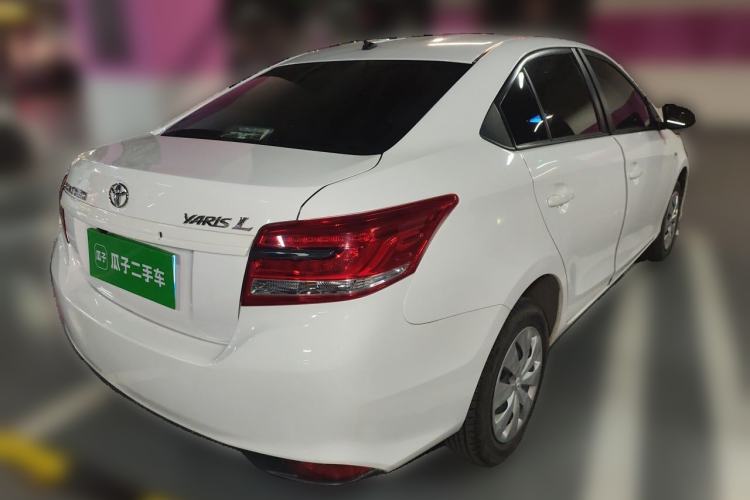 Used Toyota YARiS L Zhi Xiang 2017 1.5E CVT Dynamic Edition Rear Right 45 Deg