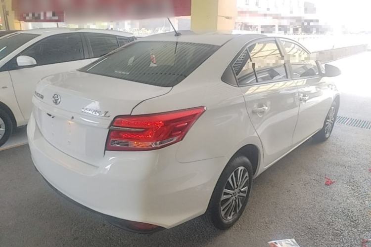 Used Toyota YARiS L Zhi Xiang 2017 1.5E CVT Dynamic Edition Rear Right 45 Deg