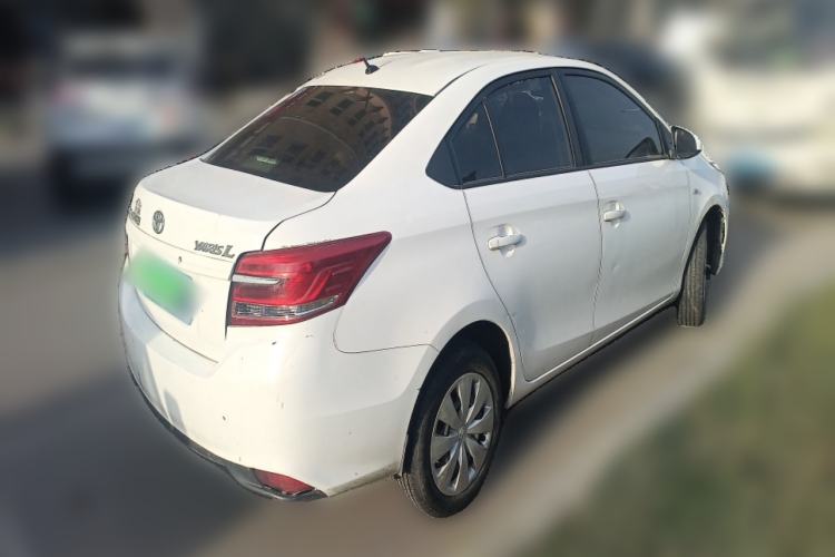 Used Toyota YARiS L Zhi Xiang 2017 1.5E CVT Dynamic Edition Rear Right 45 Deg