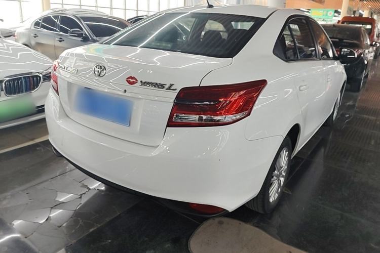 Used Toyota YARiS L Zhi Xiang 2017 1.5E CVT Dynamic Edition Rear Right 45 Deg