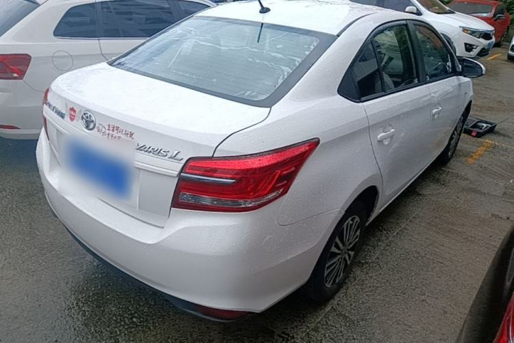 Used Toyota YARiS L Zhi Xiang 2017 1.5E CVT Dynamic Edition Rear Right 45 Deg