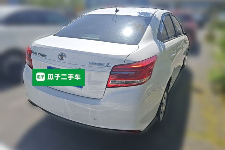 Used Toyota YARiS L Zhi Xiang 2017 1.3E Manual Charm Edition Rear Right 45 Deg