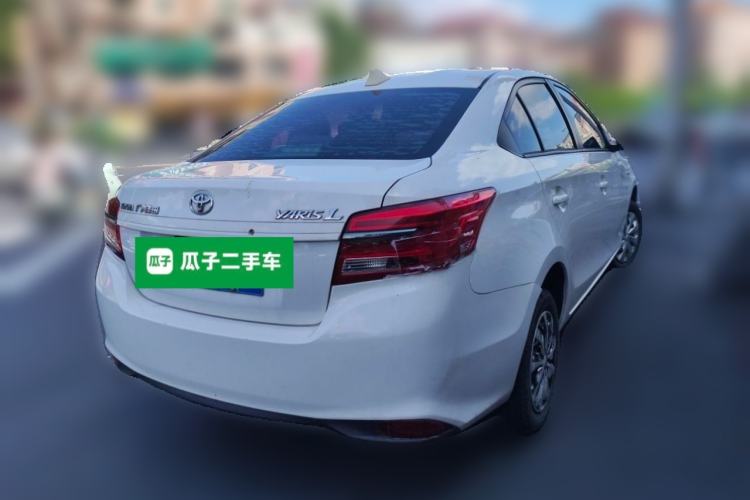 Used Toyota YARiS L Zhi Xiang 2017 1.3E Manual Charm Edition Rear Right 45 Deg