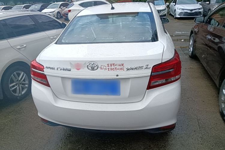 Used Toyota YARiS L Zhi Xiang 2017 1.5E CVT Dynamic Edition Rear