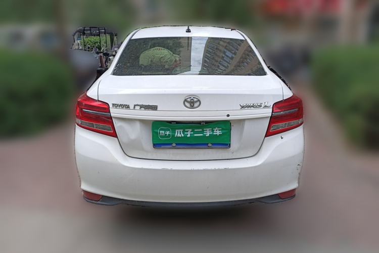 Used Toyota YARiS L Zhi Xiang 2017 1.5E CVT Dynamic Edition Rear