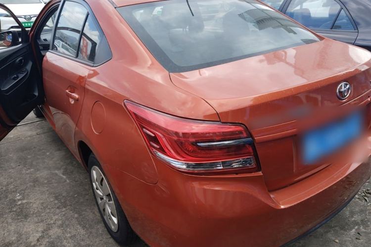 Used Toyota YARiS L Zhi Xiang 2017 1.5E CVT Dynamic Edition Rear Left 45 Deg