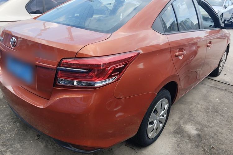 Used Toyota YARiS L Zhi Xiang 2017 1.5E CVT Dynamic Edition Rear Right 45 Deg