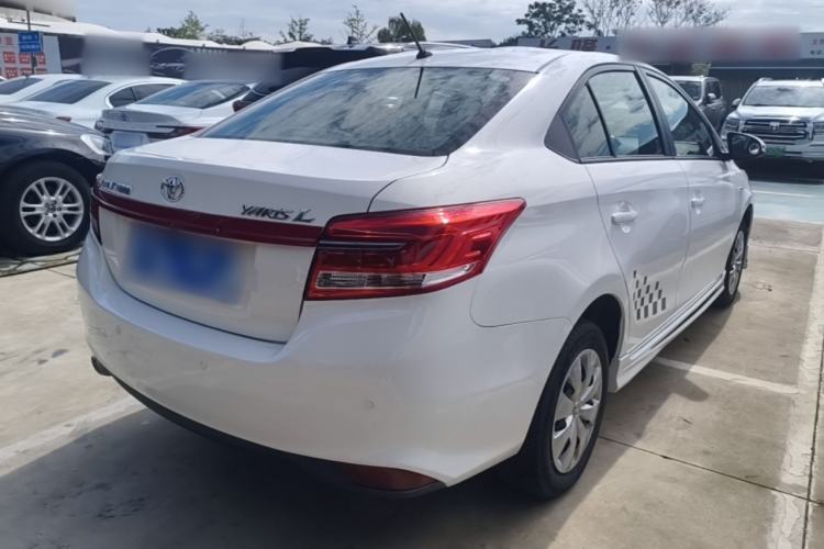 Used Toyota YARiS L Zhi Xiang 2018 1.5E CVT Champion Limited Edition Rear Right 45 Deg