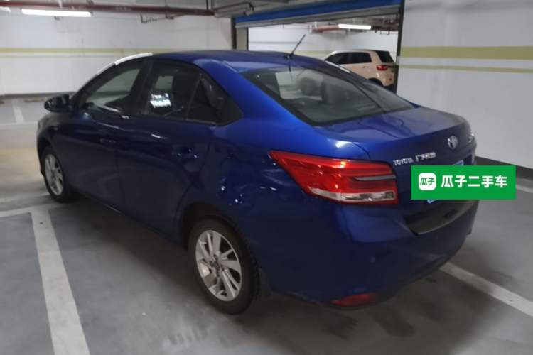 Used Toyota YARiS L Zhi Xiang 2019 1.5E CVT Dynamic Edition China VI compliant Rear Left 45 Deg