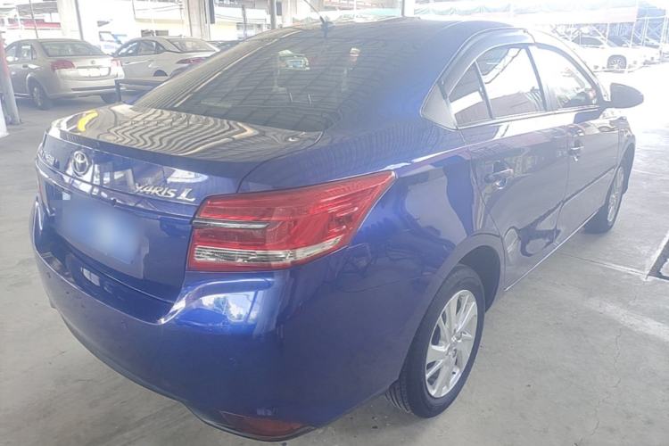 Used Toyota YARiS L Zhi Xiang 2019 1.5E CVT Dynamic Edition China VI compliant Rear Right 45 Deg