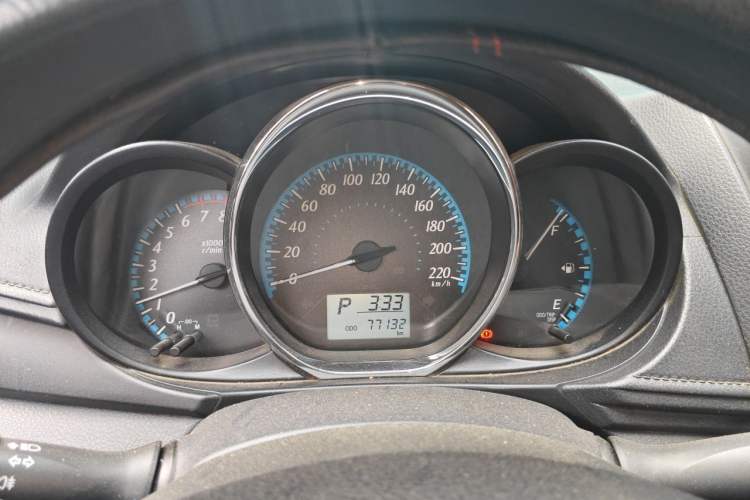 Used Toyota YARiS L Zhi Xiang 2019 1.5E CVT Dynamic Edition China VI compliant Odometer Close Up