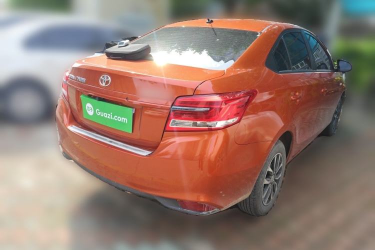 Used Toyota YARiS L Zhi Xiang 2019 1.5E CVT Dynamic Edition China VI compliant Rear Right 45 Deg