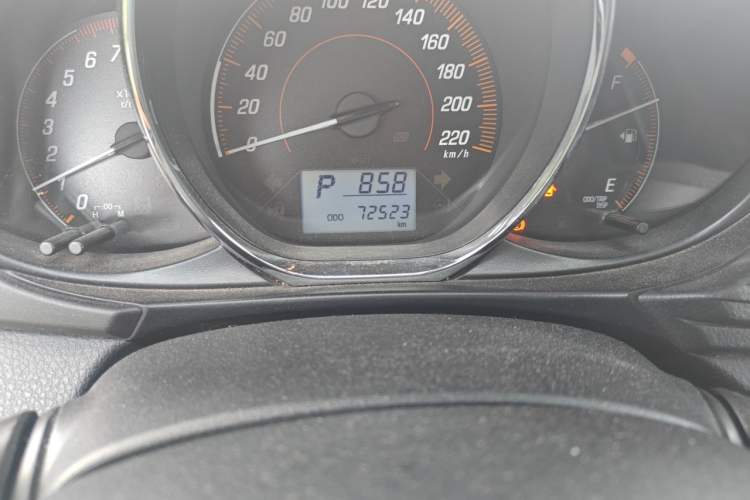 Used Toyota YARiS L Zhi Xiang 2019 1.5E CVT Dynamic Edition China VI compliant Odometer Close Up