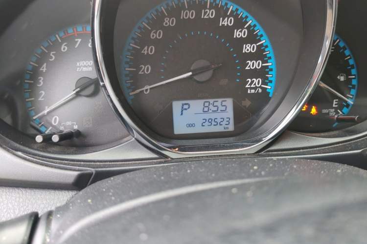 Used Toyota YARiS L Zhi Xiang 2019 1.5E CVT Dynamic Edition China VI compliant Odometer Close Up
