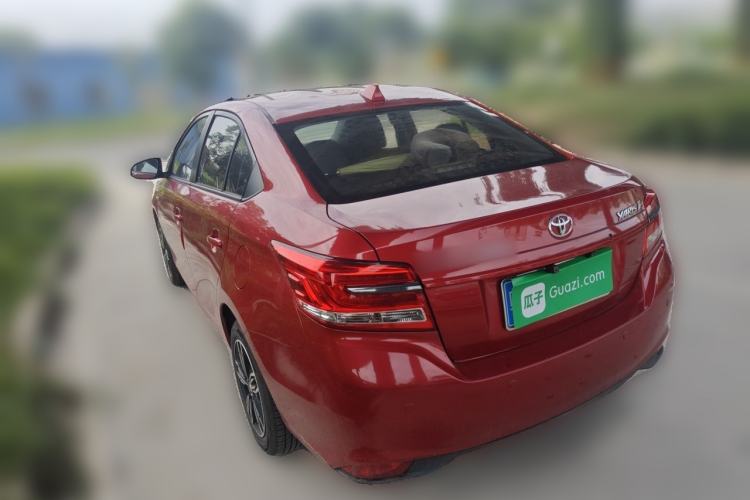 Used Toyota YARiS L Zhi Xiang 2019 1.5E CVT Dynamic Edition China VI compliant Rear Left 45 Deg