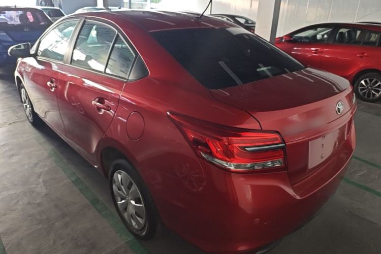 Used Toyota YARiS L Zhi Xiang 2019 1.5E CVT Dynamic Edition China VI compliant Rear Left 45 Deg