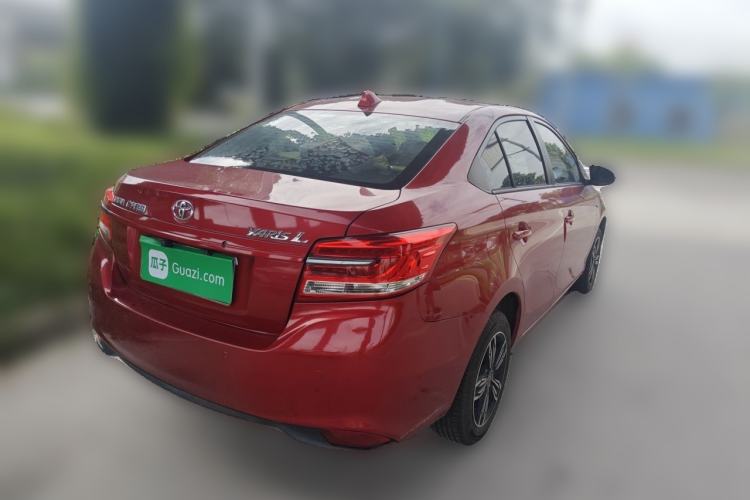 Used Toyota YARiS L Zhi Xiang 2019 1.5E CVT Dynamic Edition China VI compliant Rear Right 45 Deg