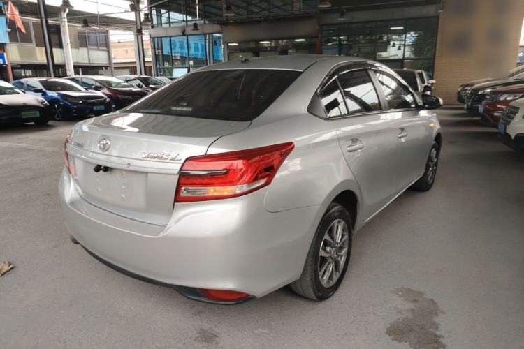 Used Toyota YARiS L Zhi Xiang 2019 1.5E CVT Dynamic Edition China VI compliant Rear Right 45 Deg