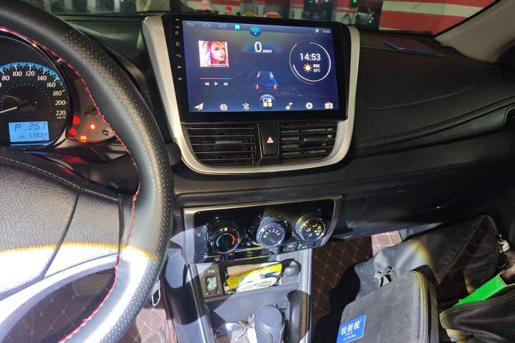 Used Toyota YARiS L Zhi Xiang 2019 1.5E CVT Dynamic Edition China VI compliant Audio And AC Panel
