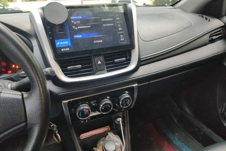 Used Toyota YARiS L Zhi Xiang 2019 1.5E CVT Dynamic Edition China VI compliant Audio And AC Panel