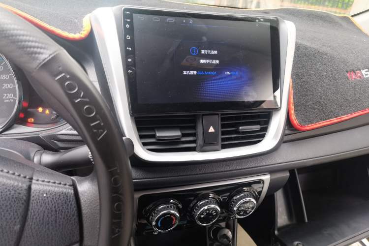 Used Toyota YARiS L Zhi Xiang 2019 1.5E CVT Dynamic Edition China VI compliant Audio And AC Panel