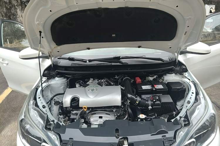 Used Toyota YARiS L Zhi Xiang 2019 1.5E CVT Dynamic Edition China VI compliant Engine Bay