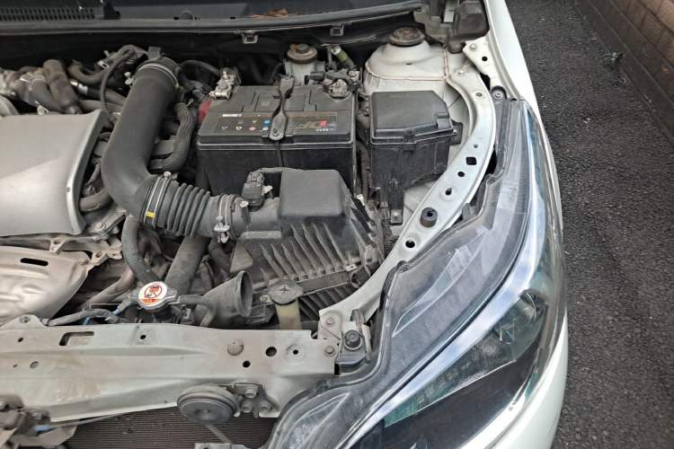 Used Toyota YARiS L Zhi Xiang 2019 1.5E CVT Dynamic Edition China VI compliant Engine Bay Left