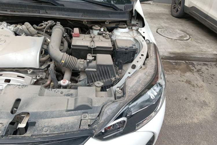 Used Toyota YARiS L Zhi Xiang 2019 1.5E CVT Dynamic Edition China VI compliant Engine Bay Left