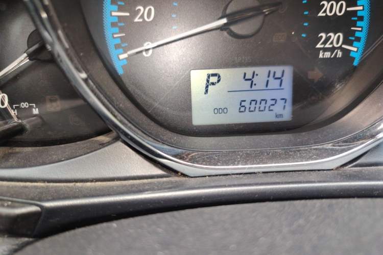 Used Toyota YARiS L Zhi Xiang 2019 1.5E CVT Dynamic Edition China VI compliant Odometer Close Up