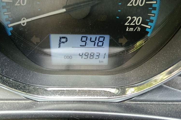 Used Toyota YARiS L Zhi Xiang 2019 1.5E CVT Dynamic Edition China VI compliant Odometer Close Up