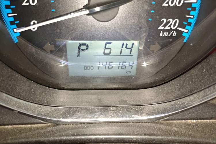 Used Toyota YARiS L Zhi Xiang 2019 1.5E CVT Dynamic Edition China VI compliant Odometer Close Up