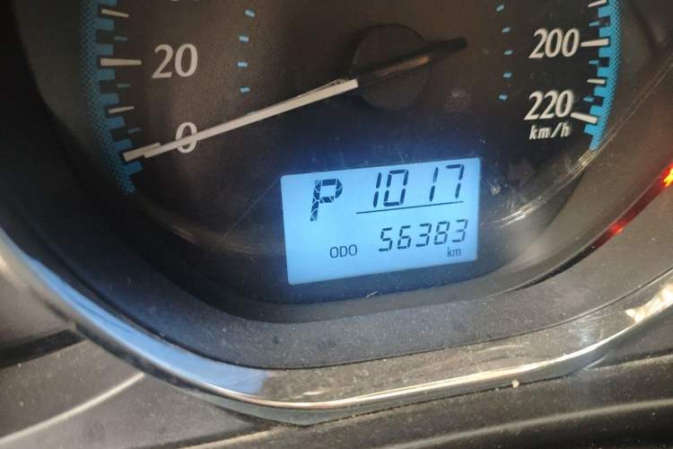 Used Toyota YARiS L Zhi Xiang 2019 1.5E CVT Dynamic Edition China VI compliant Odometer Close Up