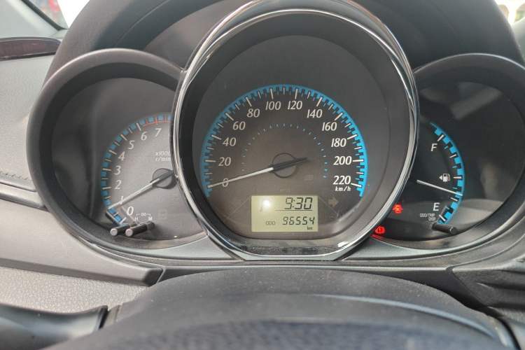 Used Toyota YARiS L Zhi Xiang 2019 1.5E CVT Dynamic Edition China VI compliant Odometer Close Up