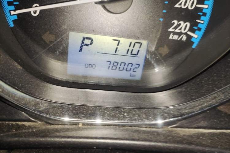 Used Toyota YARiS L Zhi Xiang 2019 1.5E CVT Dynamic Edition China VI compliant Odometer Close Up