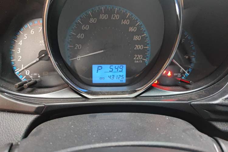 Used Toyota YARiS L Zhi Xiang 2019 1.5E CVT Dynamic Edition China VI compliant Odometer Close Up