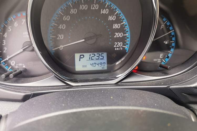 Used Toyota YARiS L Zhi Xiang 2019 1.5E CVT Dynamic Edition China VI compliant Odometer Close Up