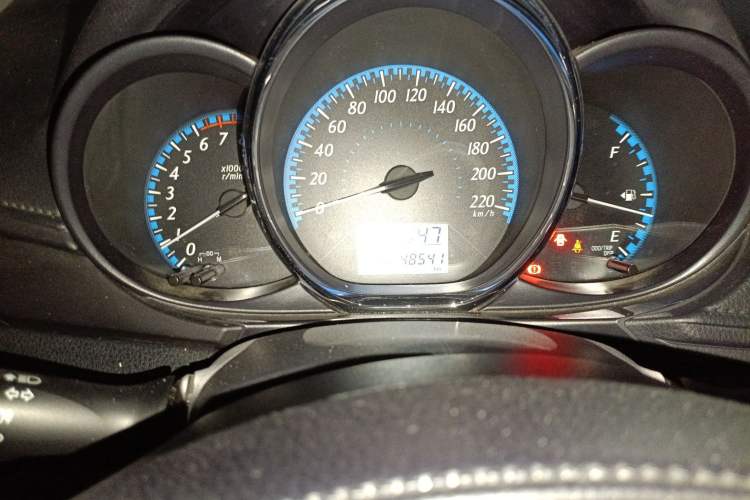 Used Toyota YARiS L Zhi Xiang 2019 1.5E CVT Dynamic Edition China VI compliant Odometer Close Up