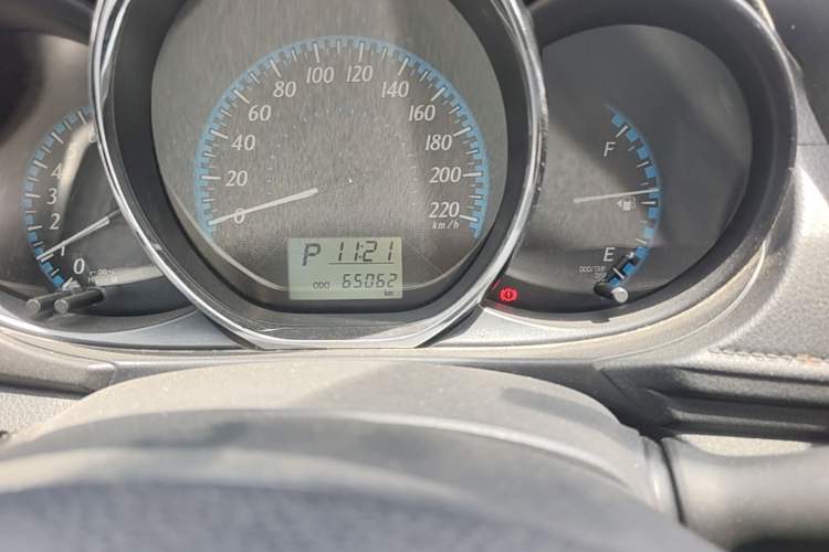Used Toyota YARiS L Zhi Xiang 2019 1.5E CVT Dynamic Edition China VI compliant Odometer Close Up