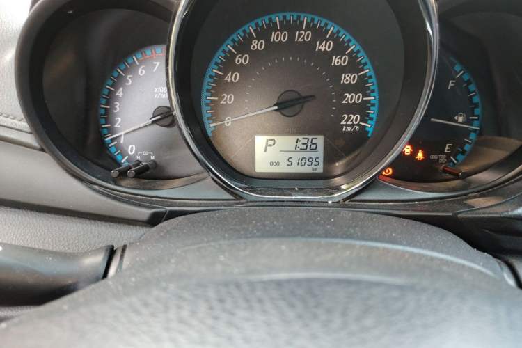 Used Toyota YARiS L Zhi Xiang 2019 1.5E CVT Dynamic Edition China VI compliant Odometer Close Up